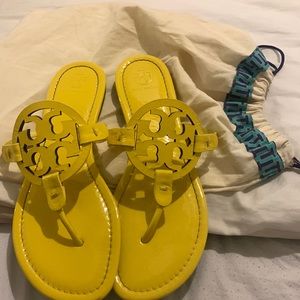COPY - Tory Burch 9 , yellow patent leather